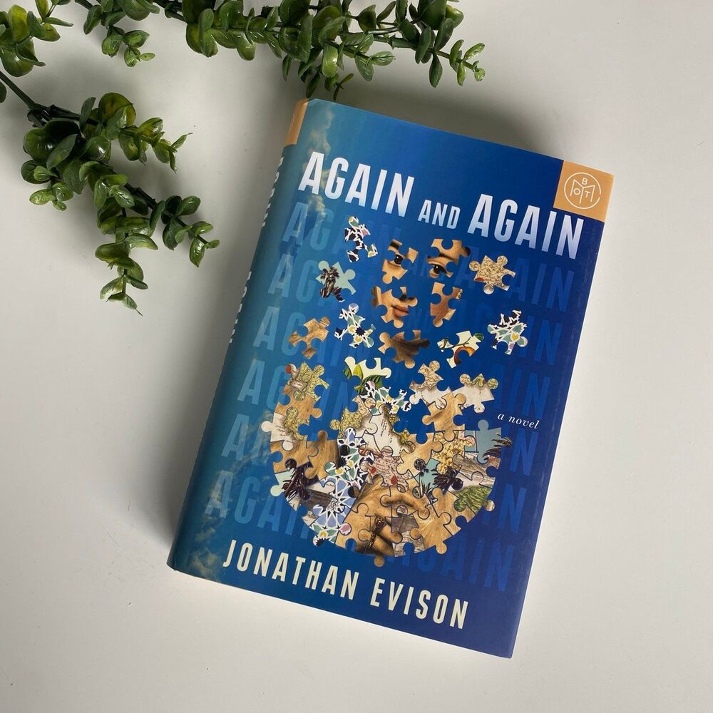 Again and Again by Jonathan Evison • Hardcover Book BOTM November 2023